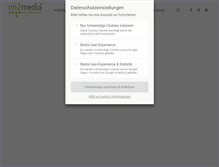 Tablet Screenshot of nh2media.de
